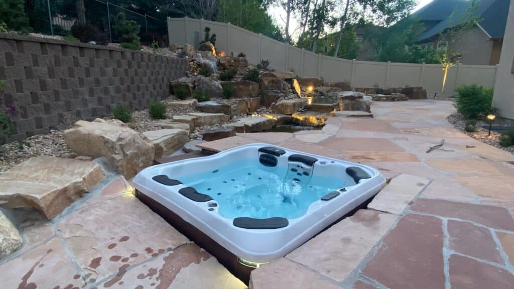 In-Ground Hot Tub